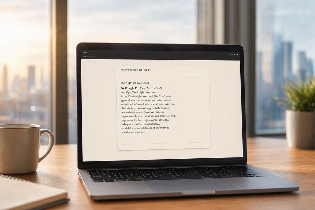 Disclaimer — ToolInsight Pro