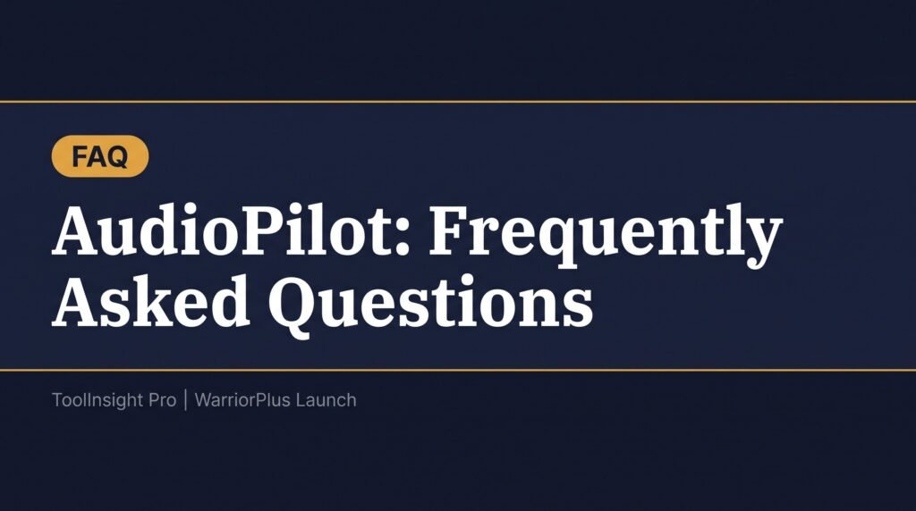 AudioPilot FAQ - pricing, refunds, distribution and licensing questions answered