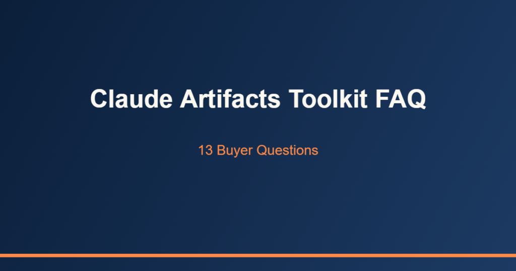 Claude Artifacts Toolkit FAQ