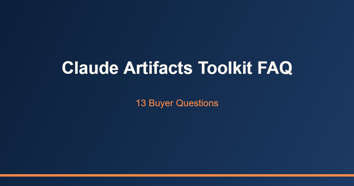 Claude Artifacts Toolkit FAQ