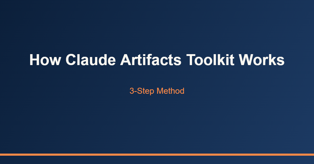 How Claude Artifacts Toolkit: The SaaS Slayer Edition works