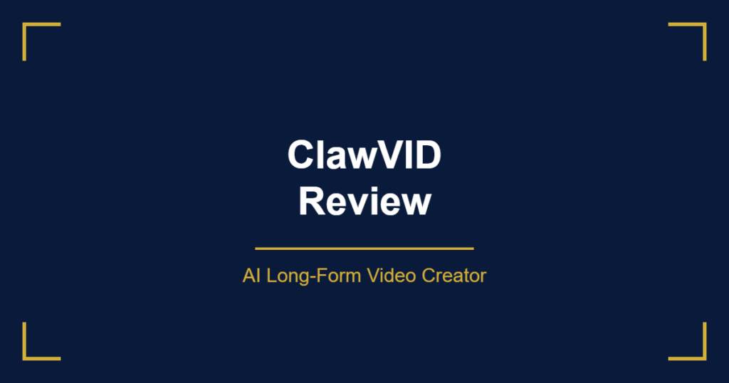 ClawVID review AI video generation dashboard