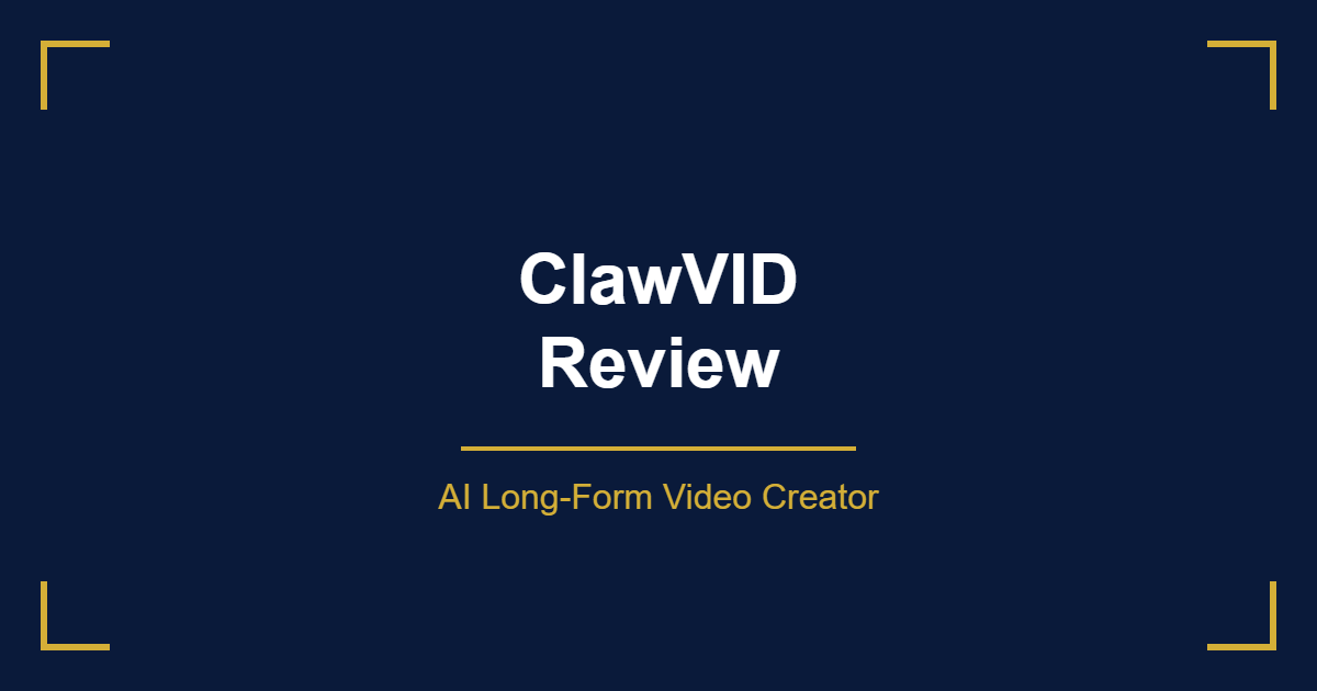 ClawVID review AI video generation dashboard