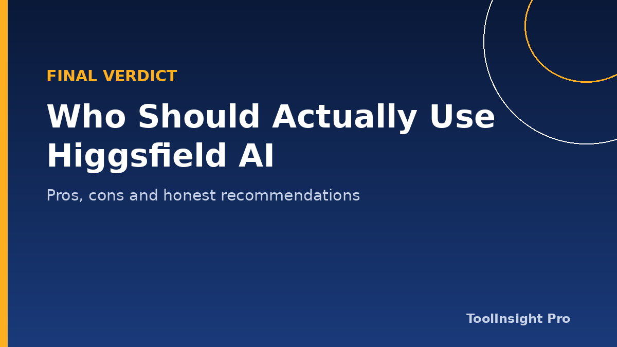 Higgsfield AI review 2026 final verdict pros and cons