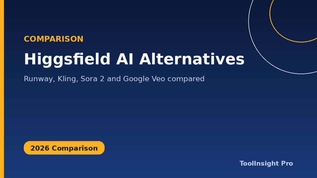 Higgsfield AI alternatives comparison cover image