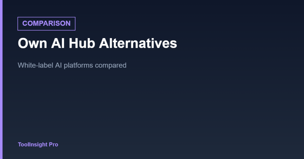 Own AI Hub alternatives