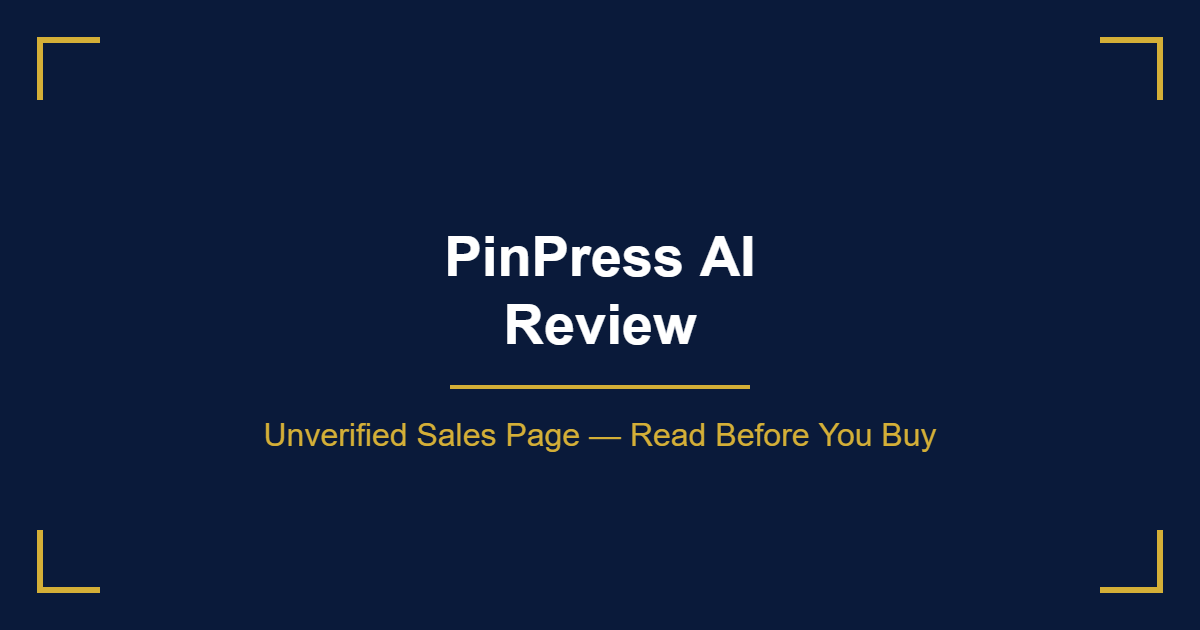 PinPress AI review honest assessment