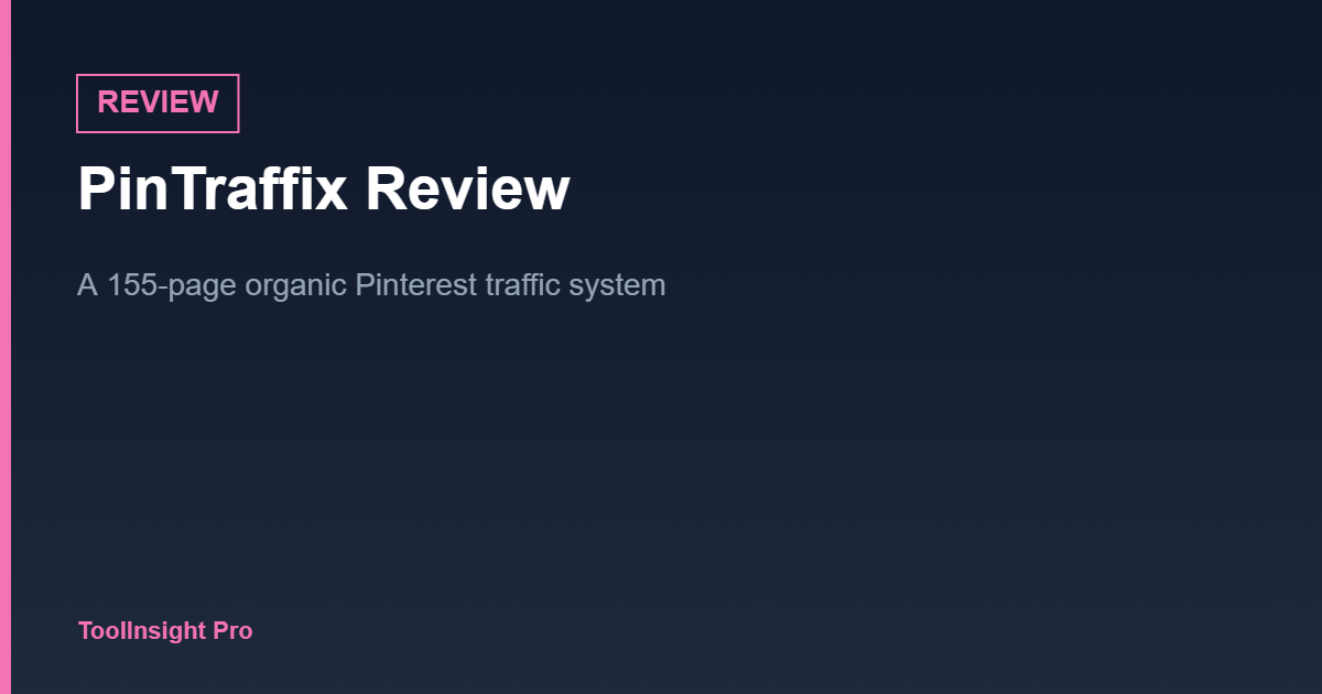 PinTraffix review