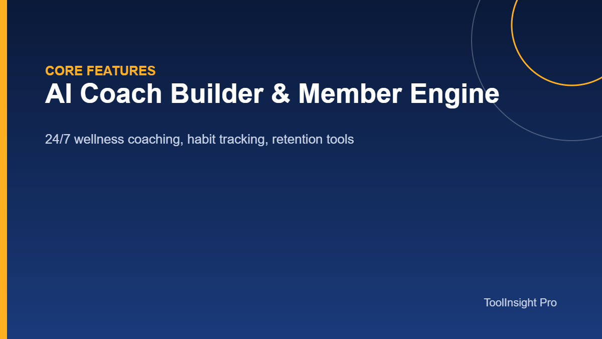 WellNest AI review 2026 key features AI coach builder member memory engine