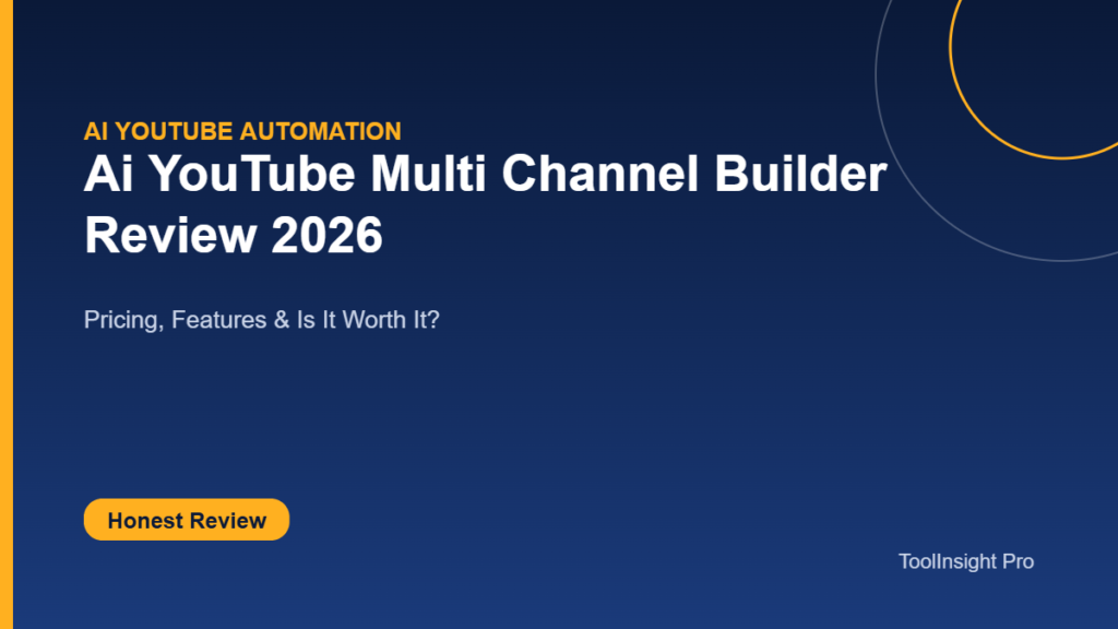 AI YouTube Multi Channel Builder review 2026
