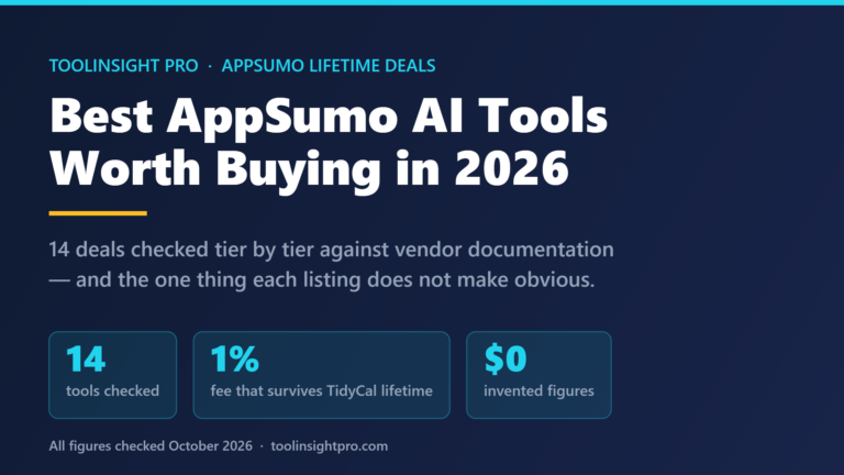 Best AppSumo AI tools worth buying in 2026